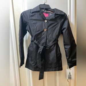 London Fog girls belted trench coat